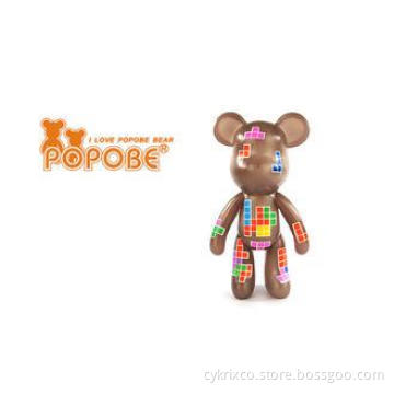 Brown Rubik's Cube POPOBE Bear Personalized Gifts for House